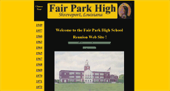 Desktop Screenshot of fairparkhigh.com