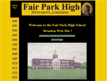 Tablet Screenshot of fairparkhigh.com